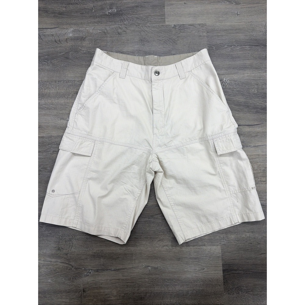 Men's OP Ocean Pacific Cargo Shorts Size 32 Relaxed Fit 100% Cotton Y2K 90's